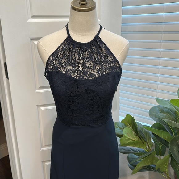 Dessy Collection Bridesmaid Evening Gown - Picture 2 of 7